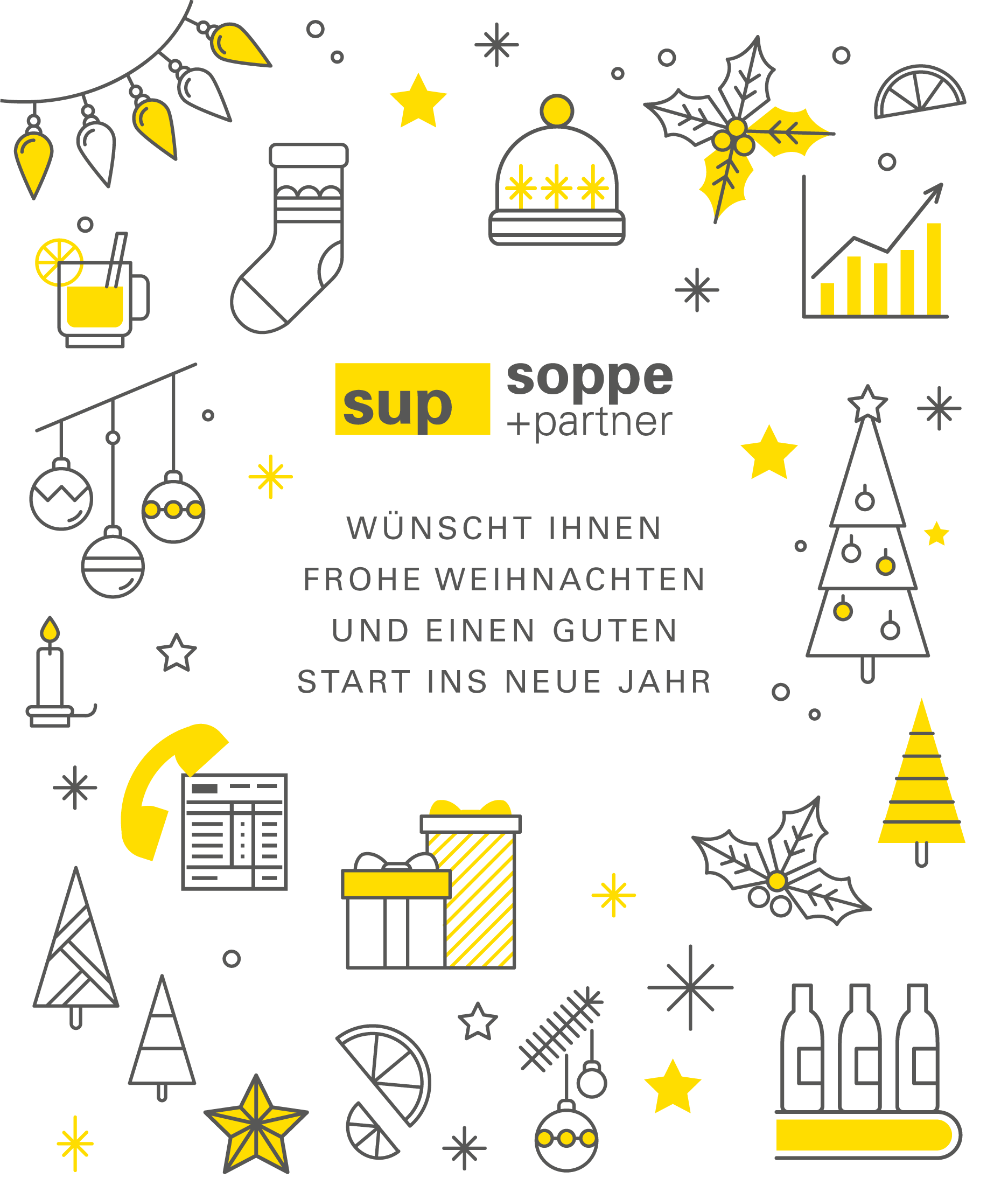 Weihnachtsgrüße // soppe + partner